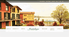 Desktop Screenshot of hotelmontelago.com